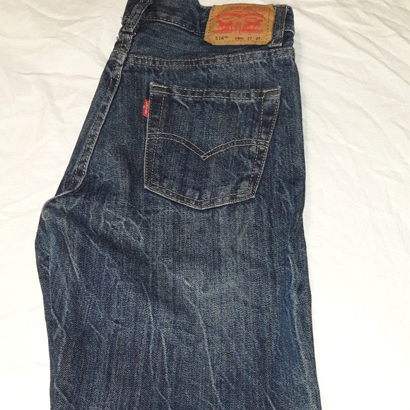 Levi Strauss 514 mens blue Jean's - Picture 4 of 8